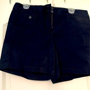 Size 8 LOFT NWOT navy 5” shorts